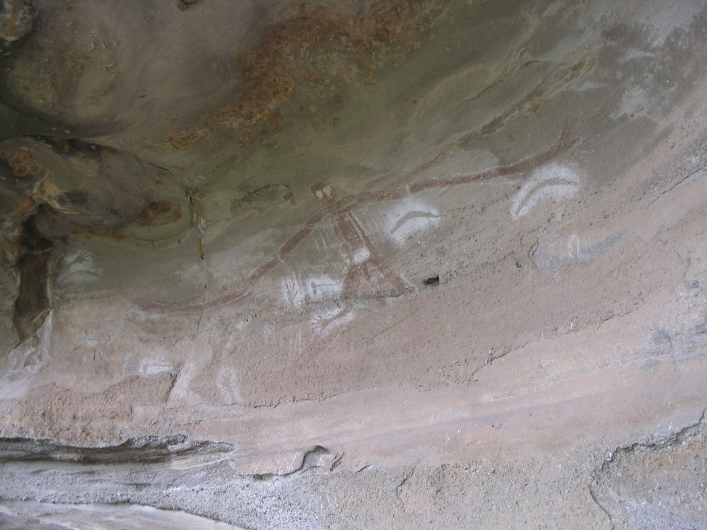 Aboriginal Cave Paintings NSW, Australia