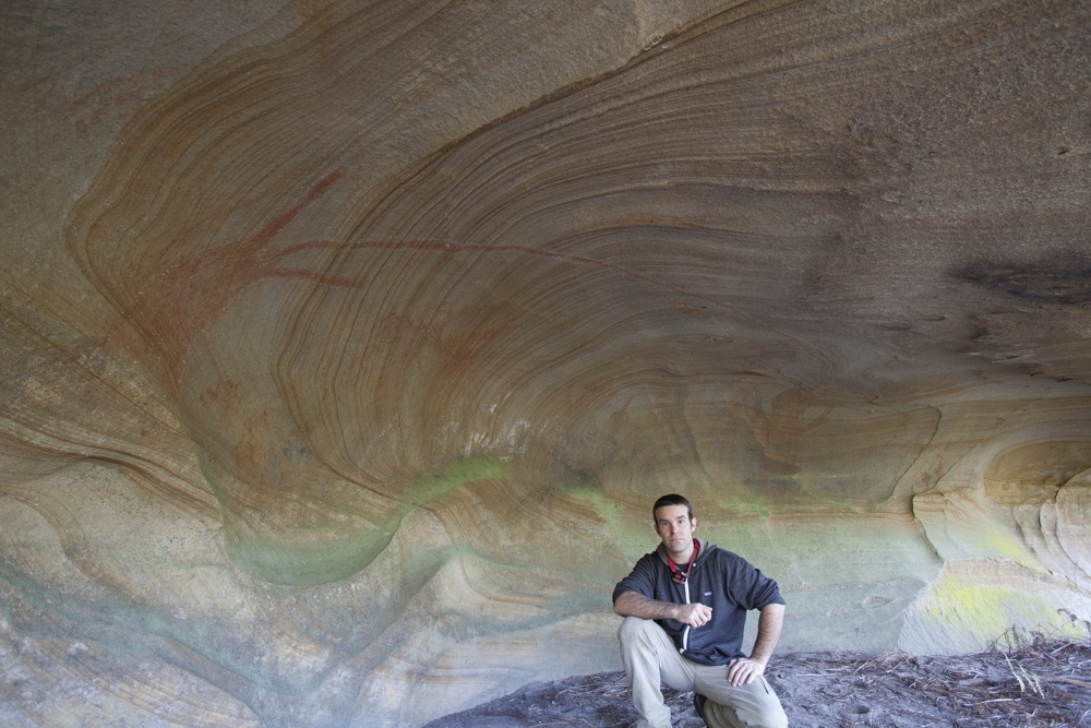 Aboriginal Cave Paintings Yengo National Park