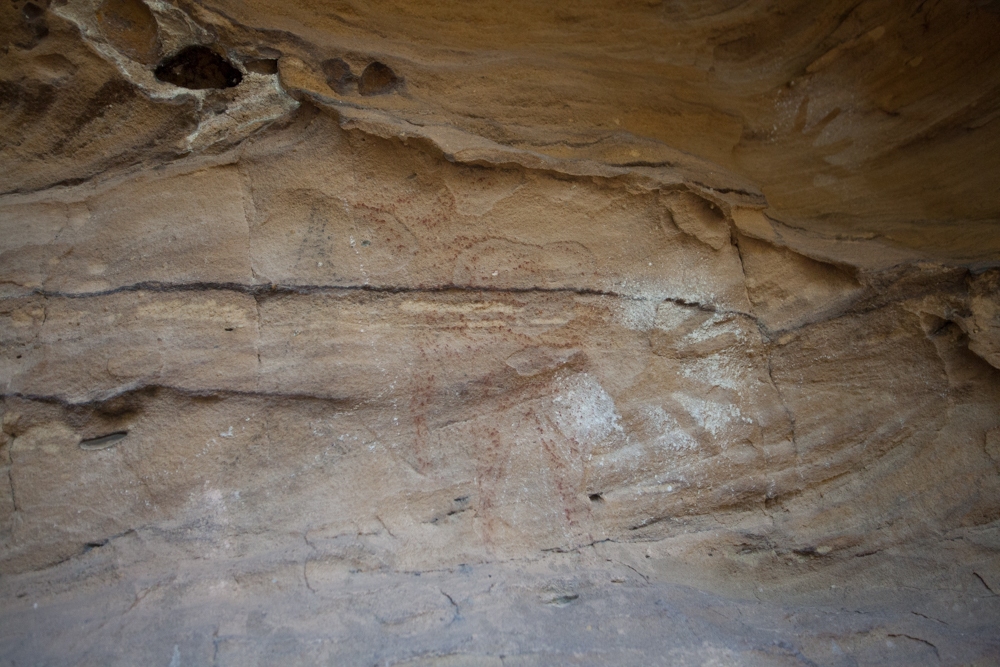 Aboriginal Cave Paintings, NSW, Australia